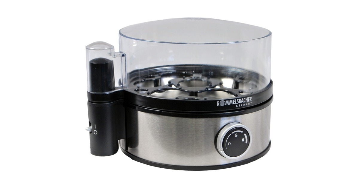 Rommelsbacher Eierkocher ER 400(silber/schwarz)