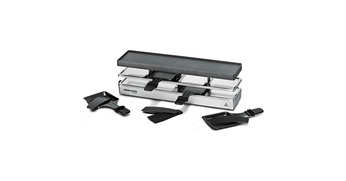 Rommelsbacher Fun for 4+4 RC 1600, Raclette(silber)