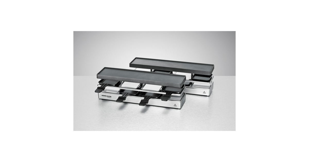 Rommelsbacher Fun for 4+4 RC 1600, Raclette(silber)