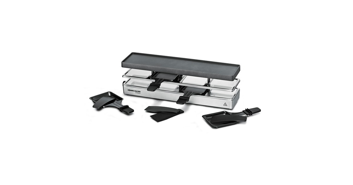 Rommelsbacher Fun for 4 RC 800, Raclette(silber)