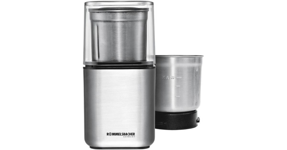 Rommelsbacher Gewürz- & Kaffeemühle EGK 200(edelstahl, 200 Watt)