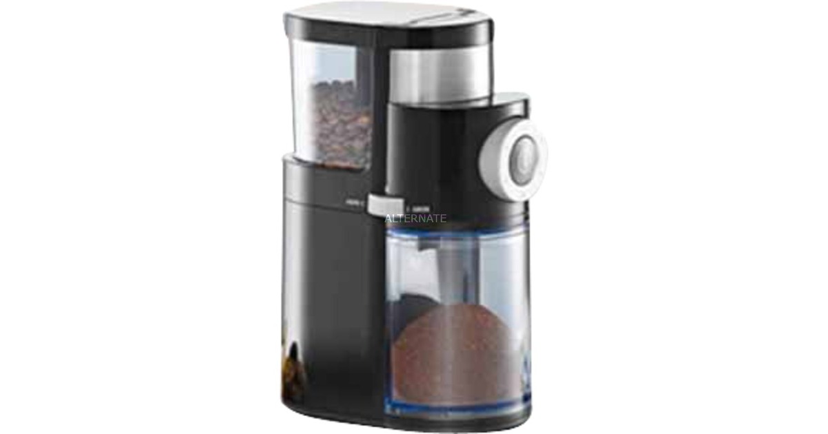 Rommelsbacher Kaffeemühle EKM 200, mit Scheibenmahlwerk(schwarz, 110 Watt, Retail)