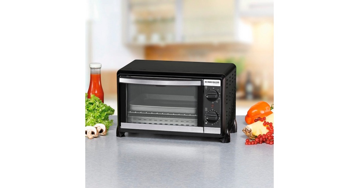 Rommelsbacher Kleinbackofen Speedy BG 950, Mini-Backofen(schwarz, Retail)