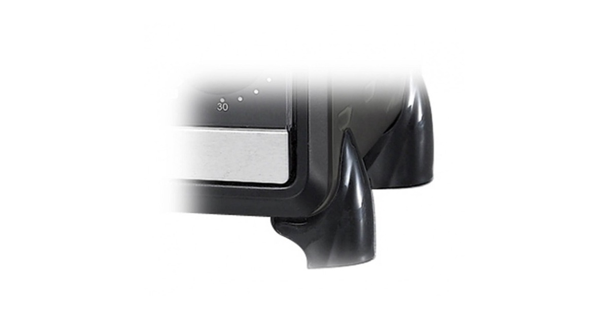 Rommelsbacher Kleinbackofen mit Umluft BG 1055/E, Mini-Backofen(silber/schwarz, Retail)