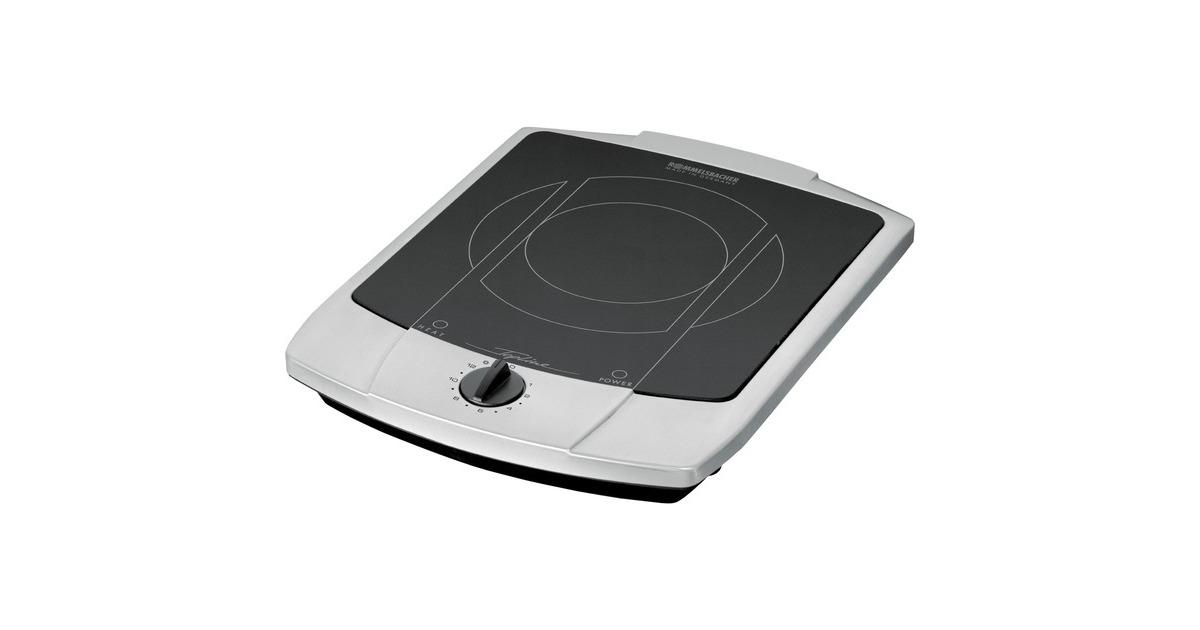 Rommelsbacher Kochplatte Glaskeramik CT 2200/E(edelstahl/schwarz)