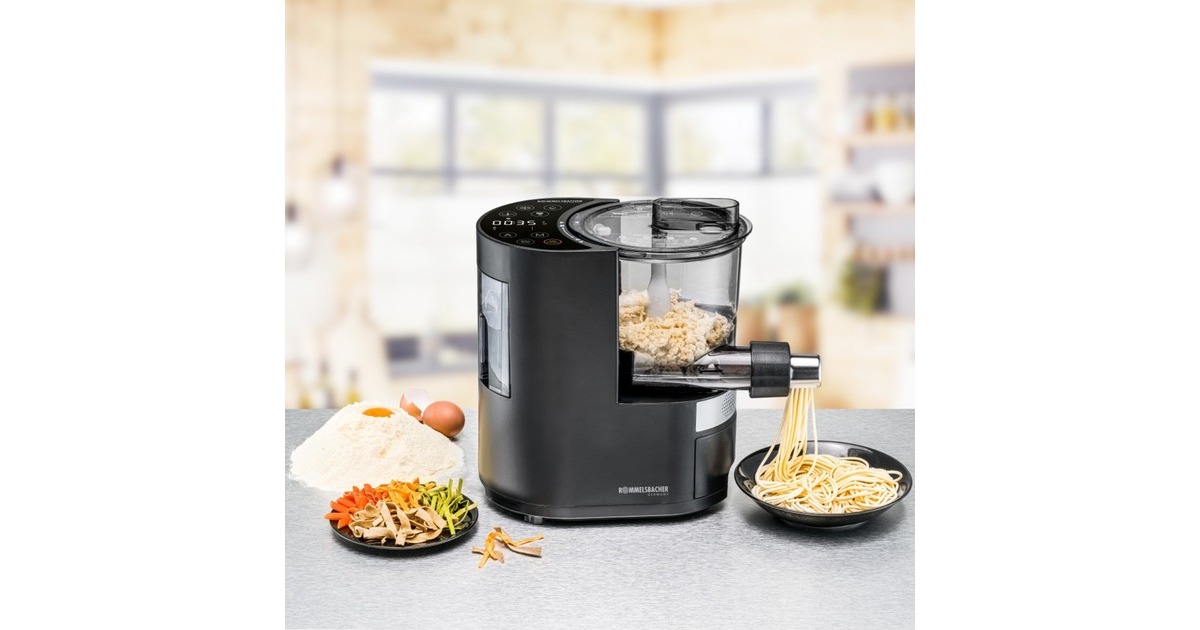 Rommelsbacher Pastarella Nudelmaschine PM 220, Küchenmaschine(schwarz, 220 Watt)