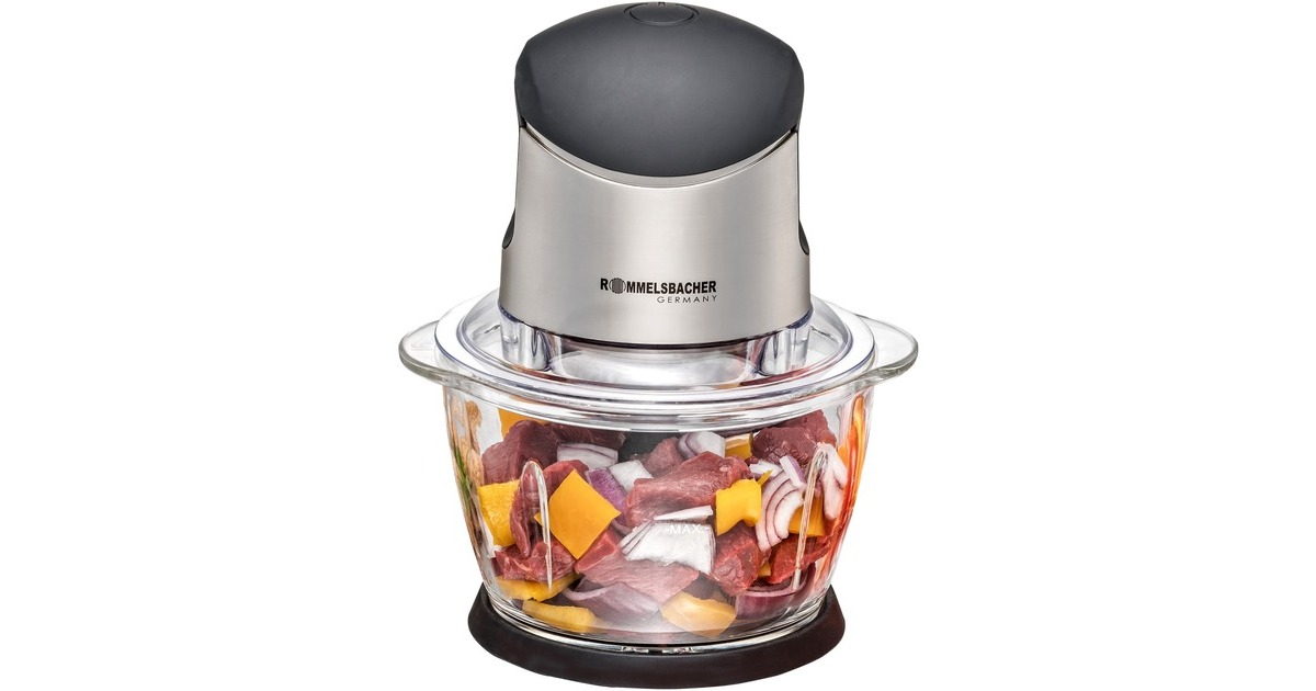 Rommelsbacher Zerkleinerer MZ 400(edelstahl/schwarz)