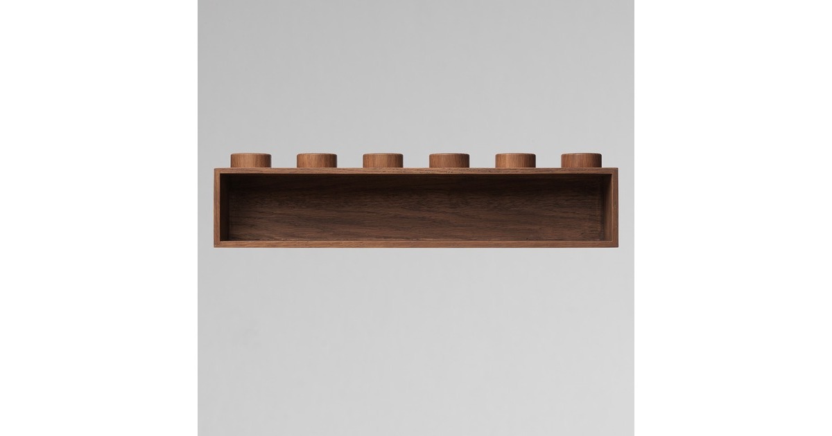 Room Copenhagen LEGO 1x6 Bücherregal 41120901(eiche, dunkel gebeizt)