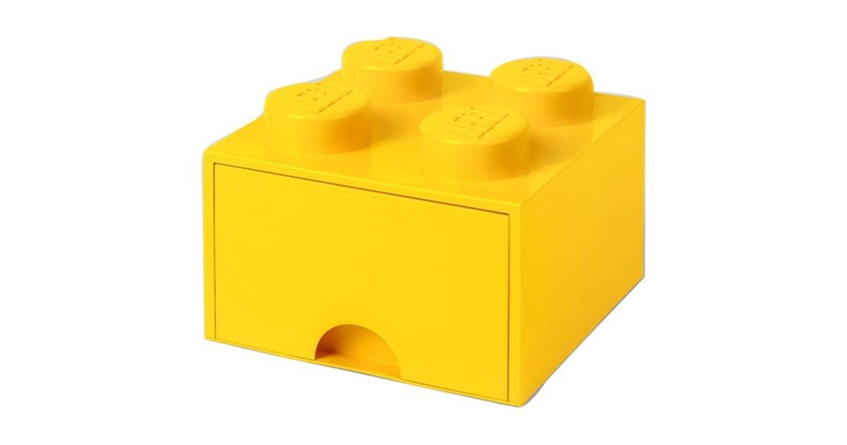 Room Copenhagen LEGO Brick Drawer 4 gelb, Aufbewahrungsbox(gelb) Room Copenhagen LEGO Brick Drawer 4 gelb, Aufbewahrungsbox(gelb)