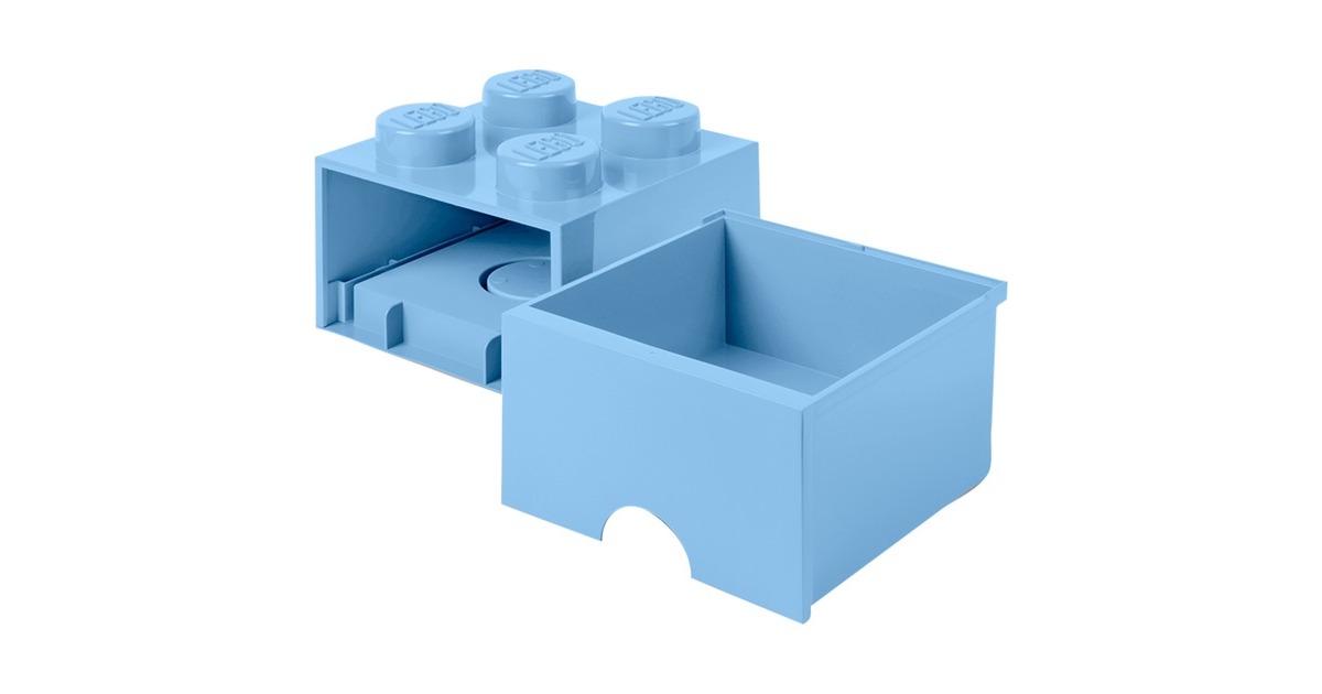 Room Copenhagen LEGO Brick Drawer 4 hellblau, Aufbewahrungsbox(hellblau)