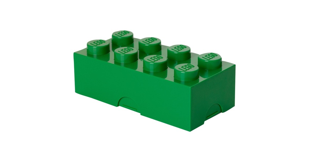 Room Copenhagen LEGO Lunch Box grün, Aufbewahrungsbox(grün)