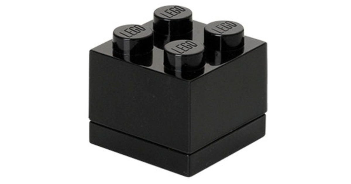 Room Copenhagen LEGO Mini Box 4, Lunch-Box(schwarz)