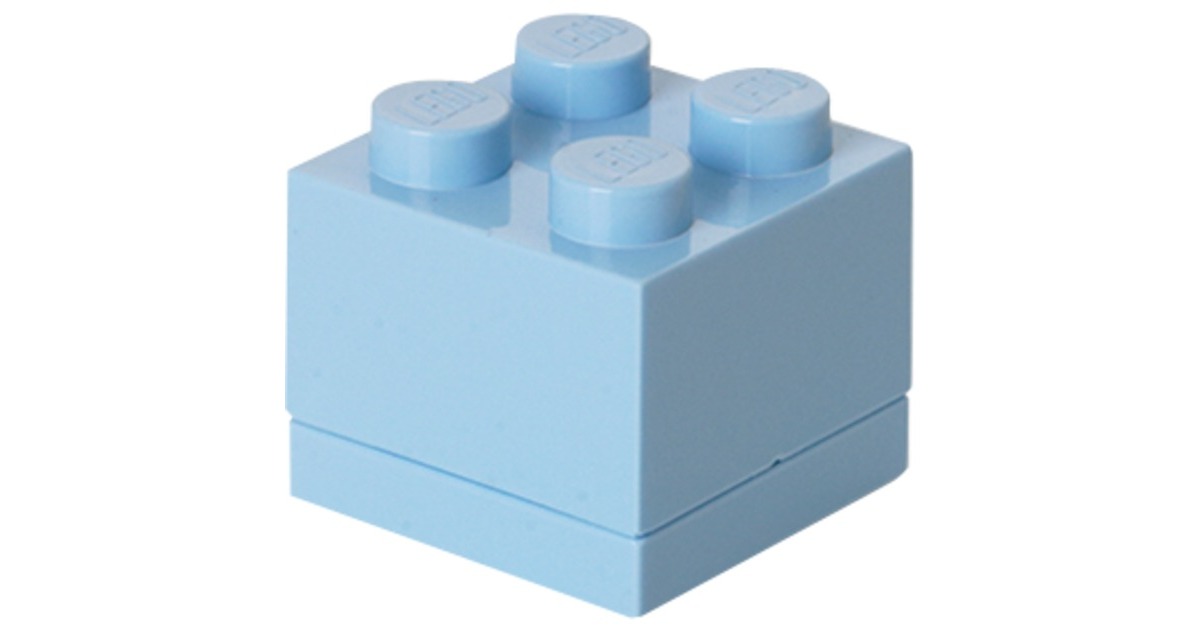 Room Copenhagen LEGO Mini Box 4 hellroyalblau, Aufbewahrungsbox(blau)
