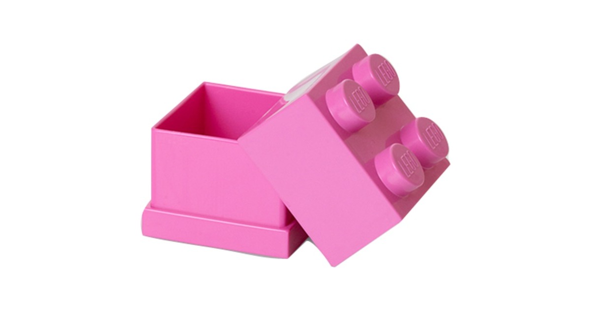Room Copenhagen LEGO Mini Box 4 pink, Aufbewahrungsbox(pink)