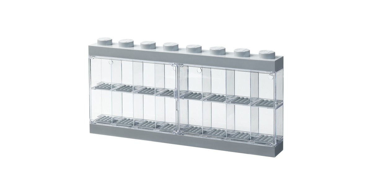 Room Copenhagen LEGO Minifiguren Display Case 16, Aufbewahrungsbox(grau)