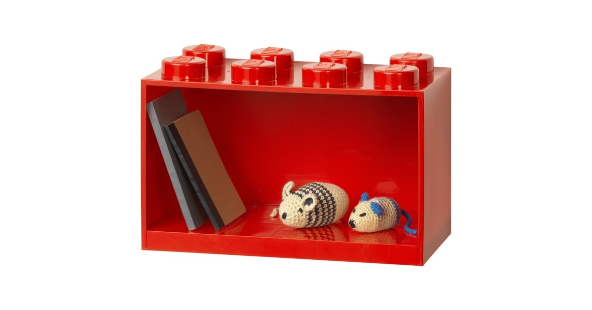 Room Copenhagen LEGO Regal Brick 8 Shelf 41151730(rot)