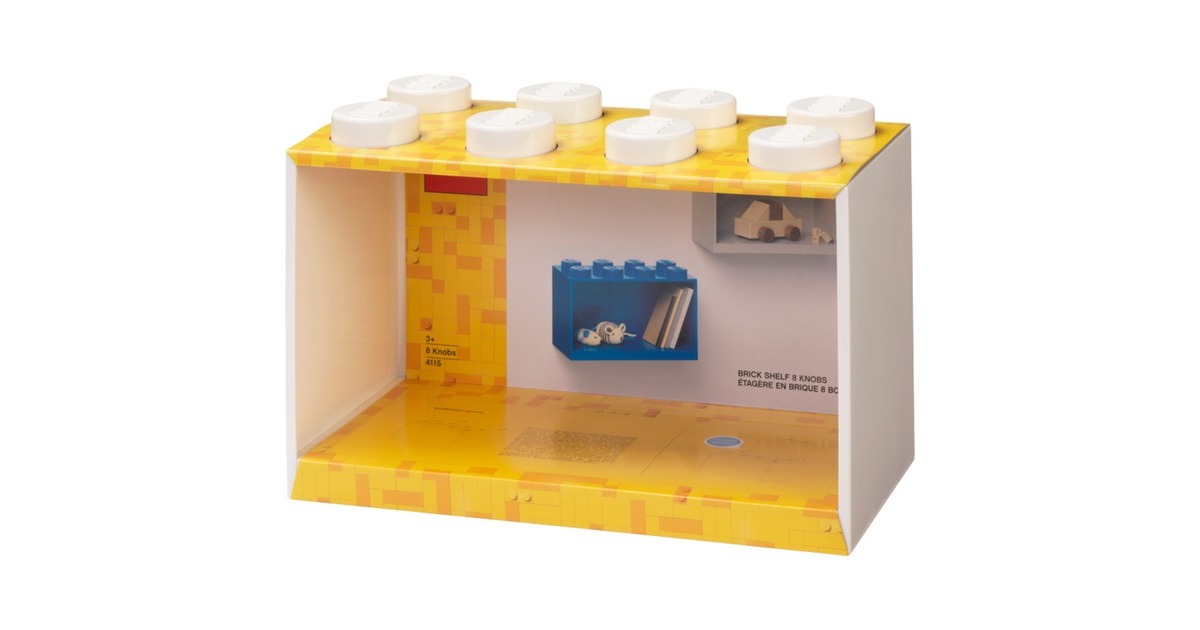 Room Copenhagen LEGO Regal Brick 8 Shelf 41151735(weiß)