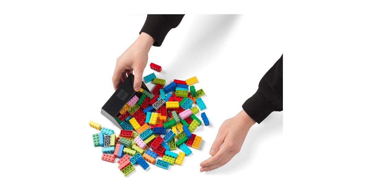 Room Copenhagen LEGO Stein Schaufel 2er Set, Aufbewahrungsbox(grau)