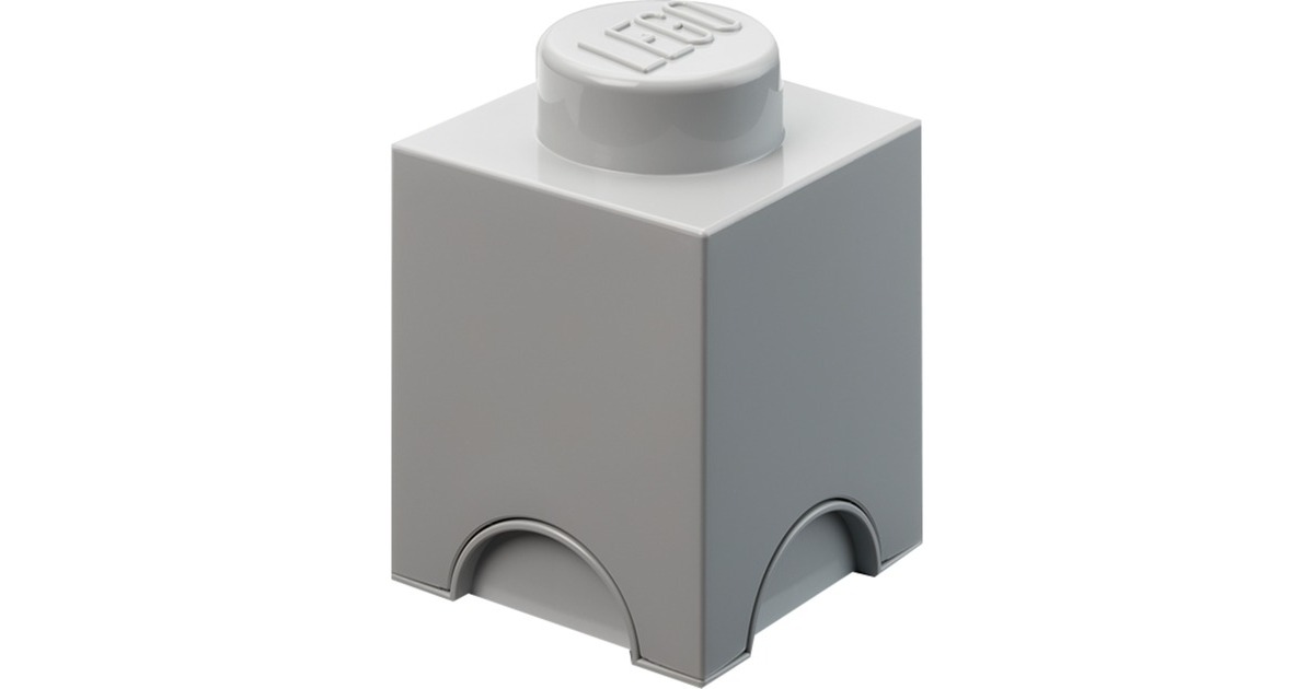 Room Copenhagen LEGO Storage Brick 1, Aufbewahrungsbox(grau)