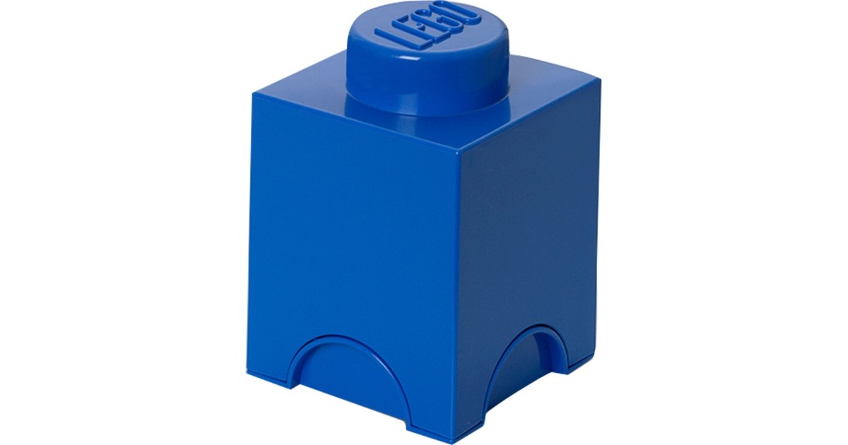 Room Copenhagen LEGO Storage Brick 1 blau, Aufbewahrungsbox(blau)