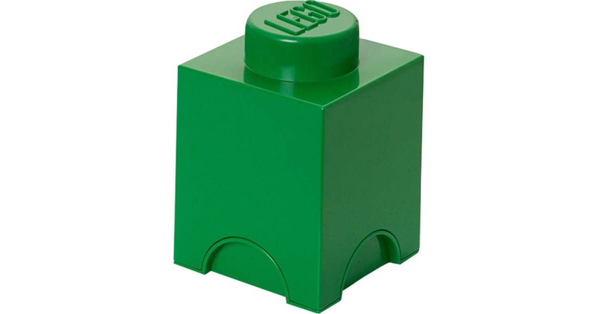 Room Copenhagen LEGO Storage Brick 1 grün, Aufbewahrungsbox(grün)