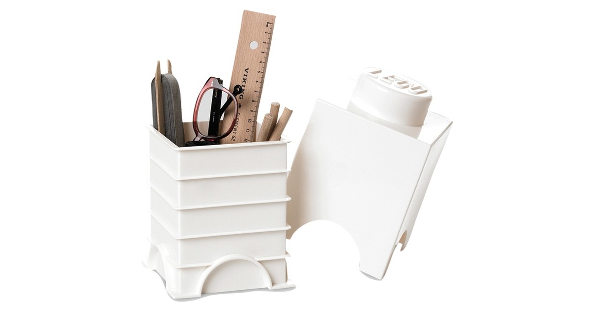 Room Copenhagen LEGO Storage Brick 1 weiß, Aufbewahrungsbox(weiß)