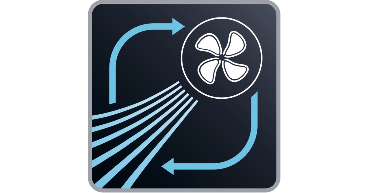 Rowenta 2in1 Air Force Intense HQ 7152, Heizlüfter(weiß/silber, Standventilator, Heizlüfter)