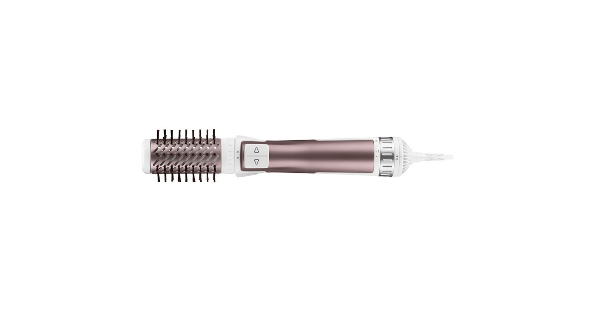 Rowenta Brush Activ Premium Care CF 9540, Warmluftbürste(weiß/rosa)
