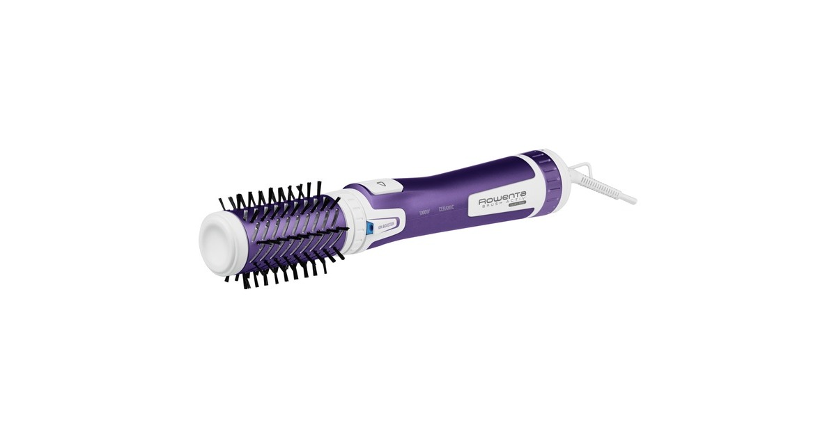 Rowenta Brush Activ Volume & Shine CF 9530, Warmluftbürste(weiß/violett)