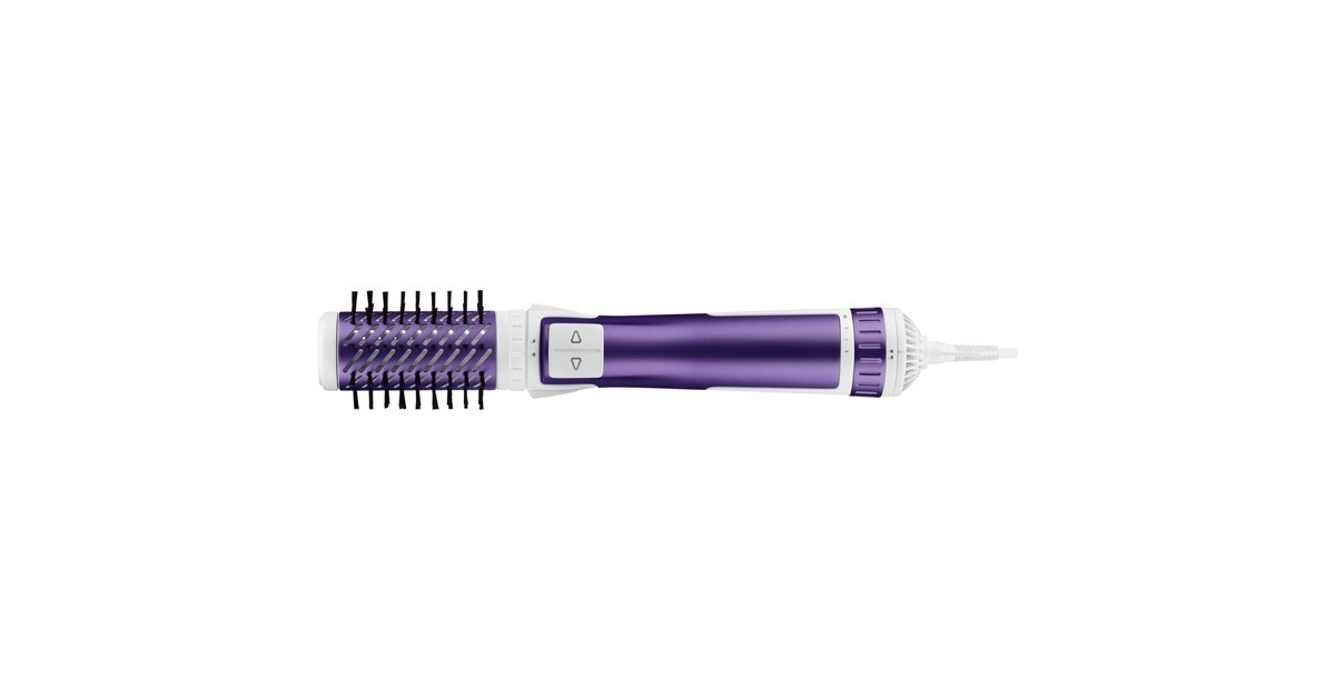 Rowenta Brush Activ Volume & Shine CF 9530, Warmluftbürste(weiß/violett)