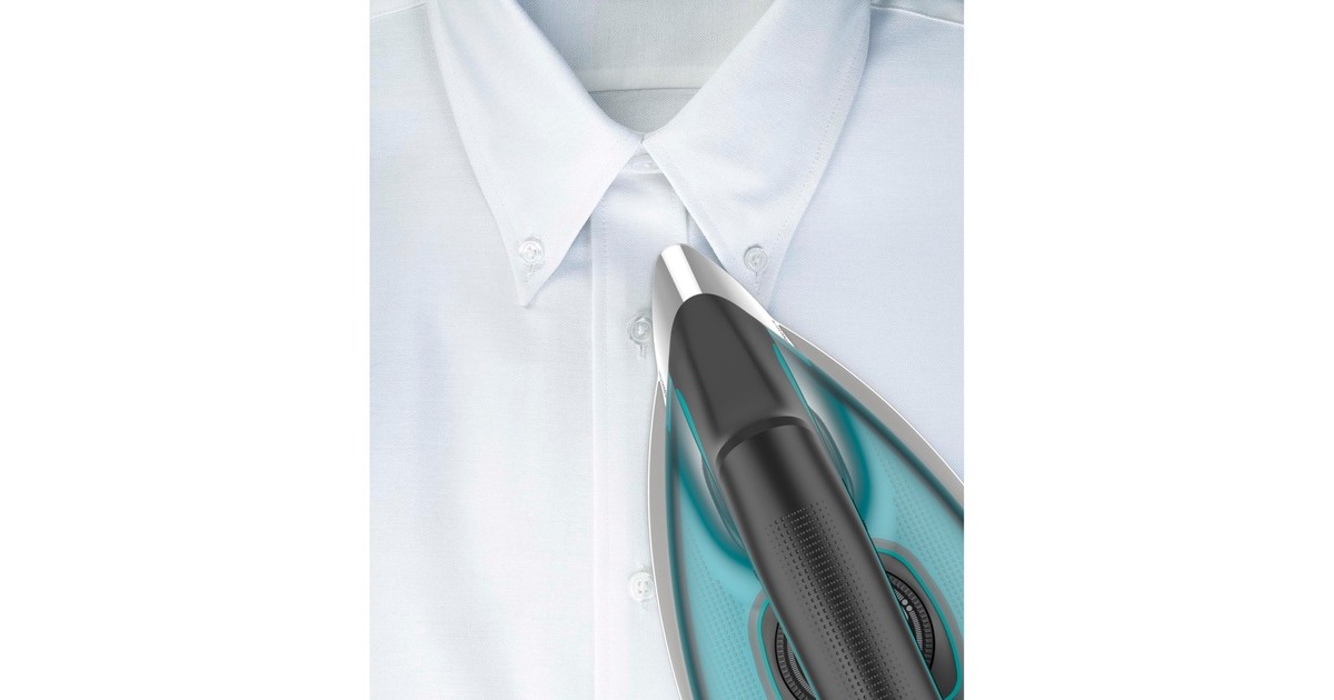 Rowenta Compact Steam Pro DG7623, Dampfbügelstation(schwarz/blau)