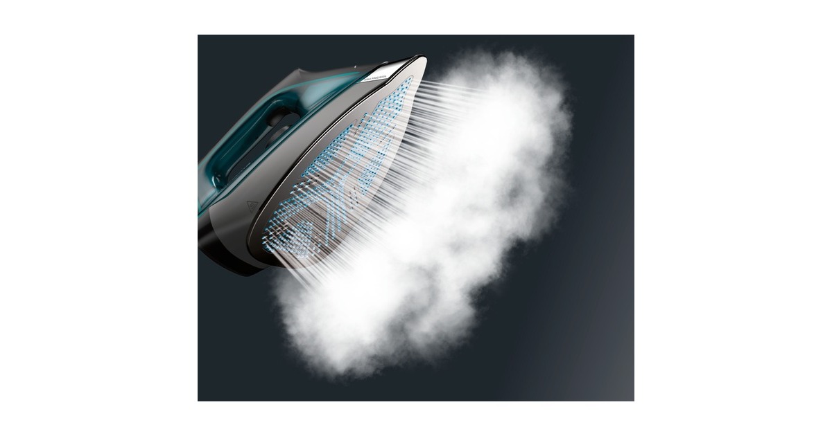 Rowenta Compact Steam Pro DG7623, Dampfbügelstation(schwarz/blau)