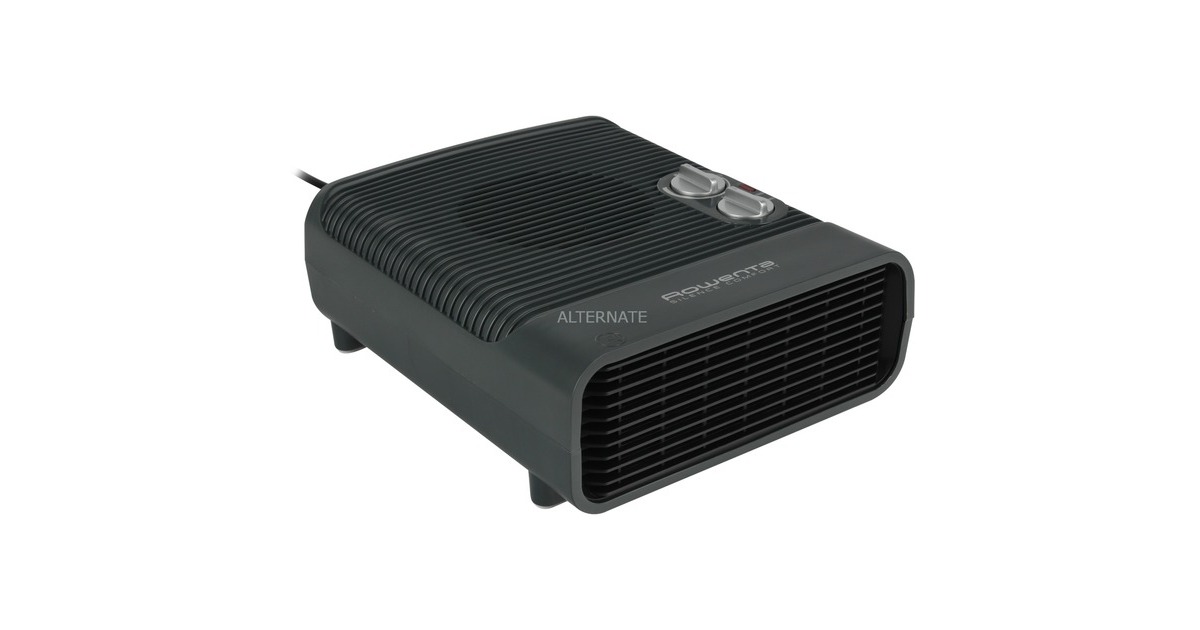 Rowenta Heizlüfter Silence Comfort SO5115(dunkelgrau, 2.400 Watt)