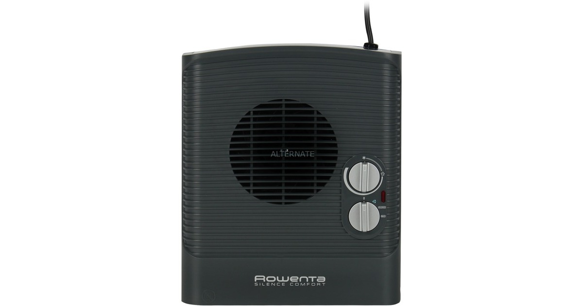 Rowenta Heizlüfter Silence Comfort SO5115(dunkelgrau, 2.400 Watt)