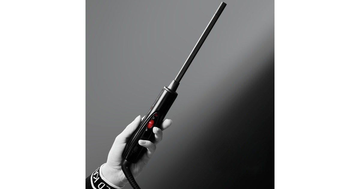 Rowenta KARL LAGERFELD Curls Forever CF311L, Lockenstab(schwarz/rot)