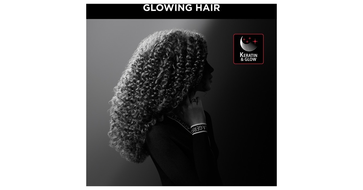 Rowenta KARL LAGERFELD Curls Forever CF311L, Lockenstab(schwarz/rot)