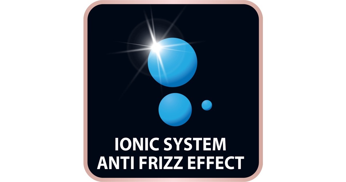 Rowenta Liss & Curl SF 4210, Haarglätter(schwarz/silber)