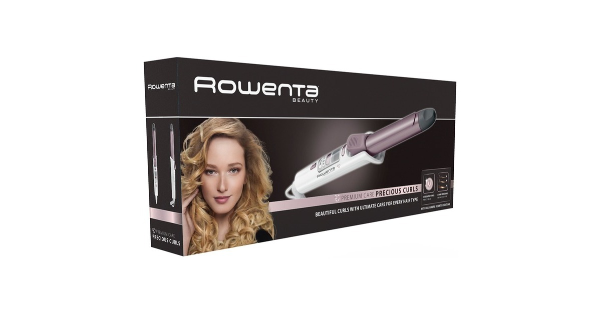 Rowenta Premium Care Precious Curls CF 3460, Lockenstab(weiß)