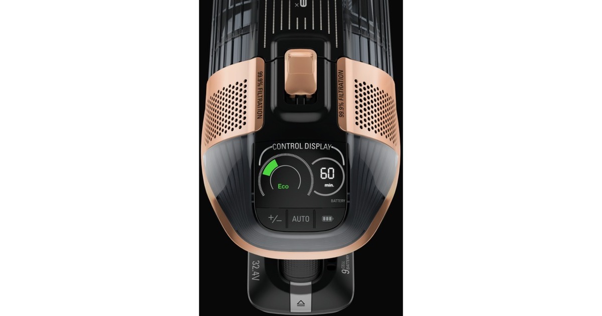 Rowenta Rowenta X-Force Flex 15.60 RH99F1, Stielstaubsauger(schwarz/bronze)