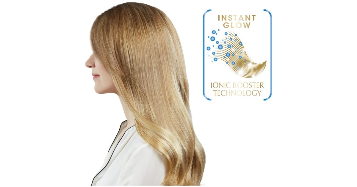 Rowenta Studio Dry Glow CV 5830, Haartrockner(schwarz/roségold)