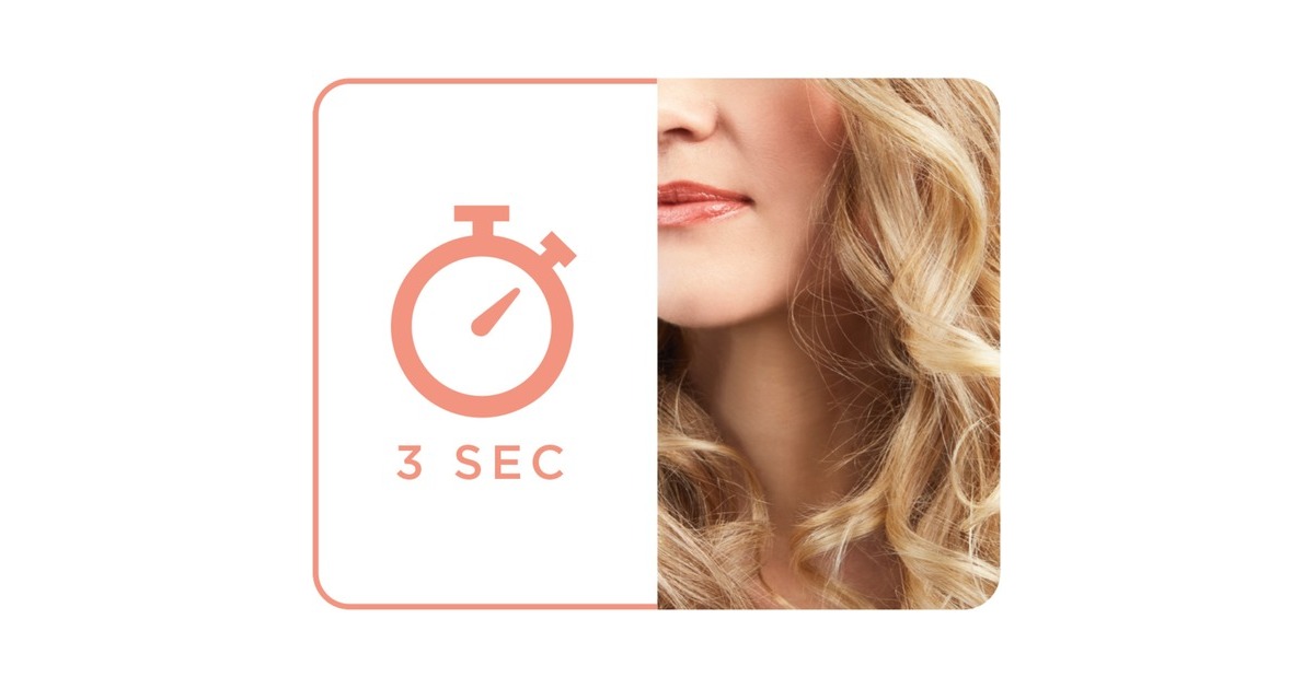 Rowenta Ultimate Experience Air Care CF 4310, Lockenstab(weiß/kupfer)