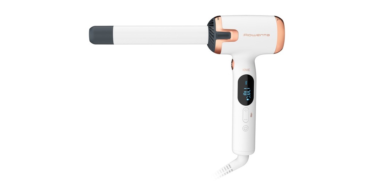 Rowenta Ultimate Experience Air Care CF 4310, Lockenstab(weiß/kupfer)