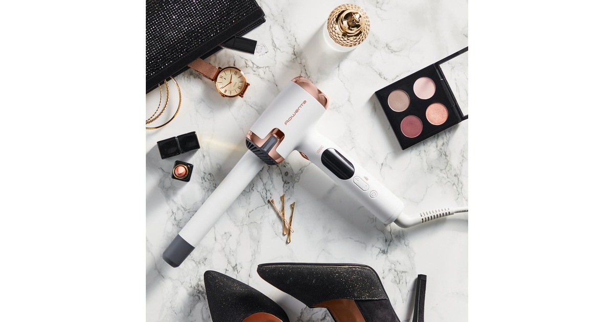 Rowenta Ultimate Experience Air Care CF 4310, Lockenstab(weiß/kupfer)