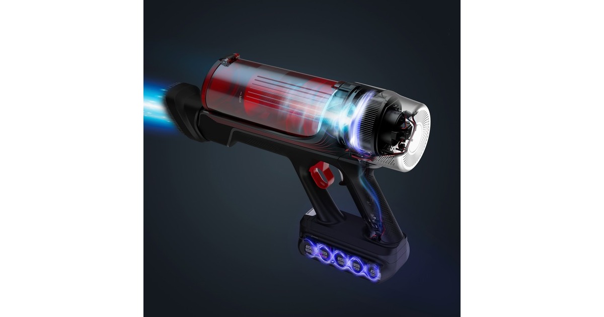 Rowenta X-Force Flex 9.60 Animal RH2078, Stielstaubsauger(schwarz/rot)