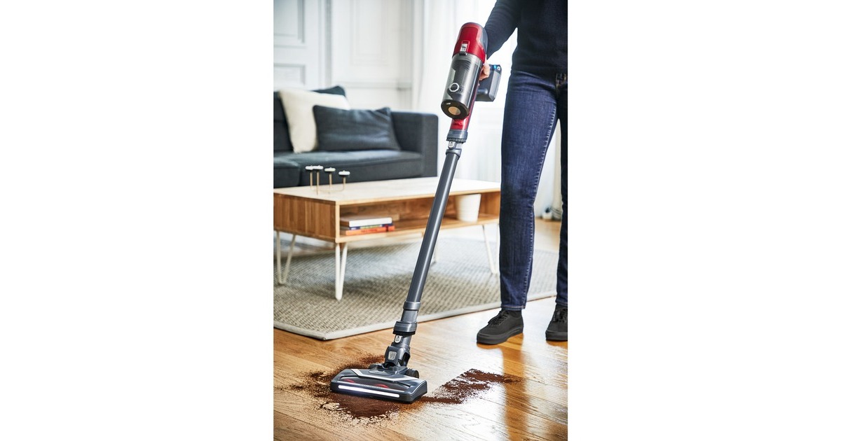 Rowenta X-PERT 6.60 ANIMAL RH6878WO, Stielstaubsauger(schwarz/rot)