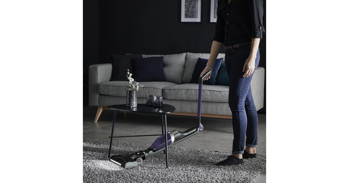 Rowenta Xtrem Compact 2-in-1 RH1238, Stielstaubsauger(schwarz/lila)