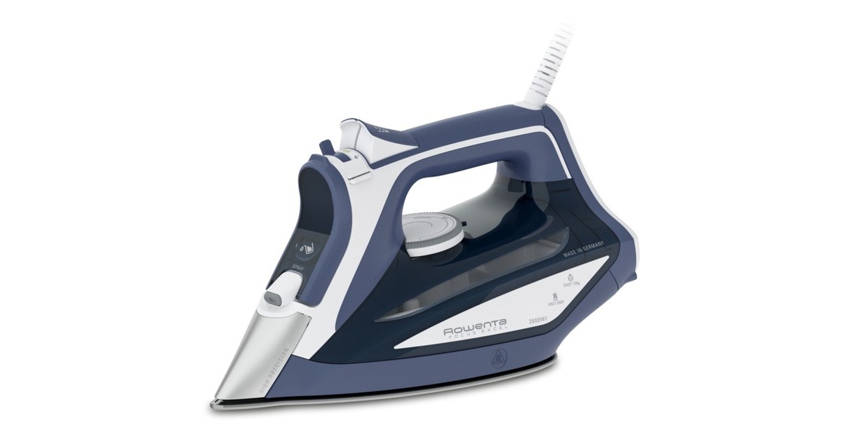 RowentaFocus Excel DW 5210 , Dampfbügeleisen(blau/weiß)