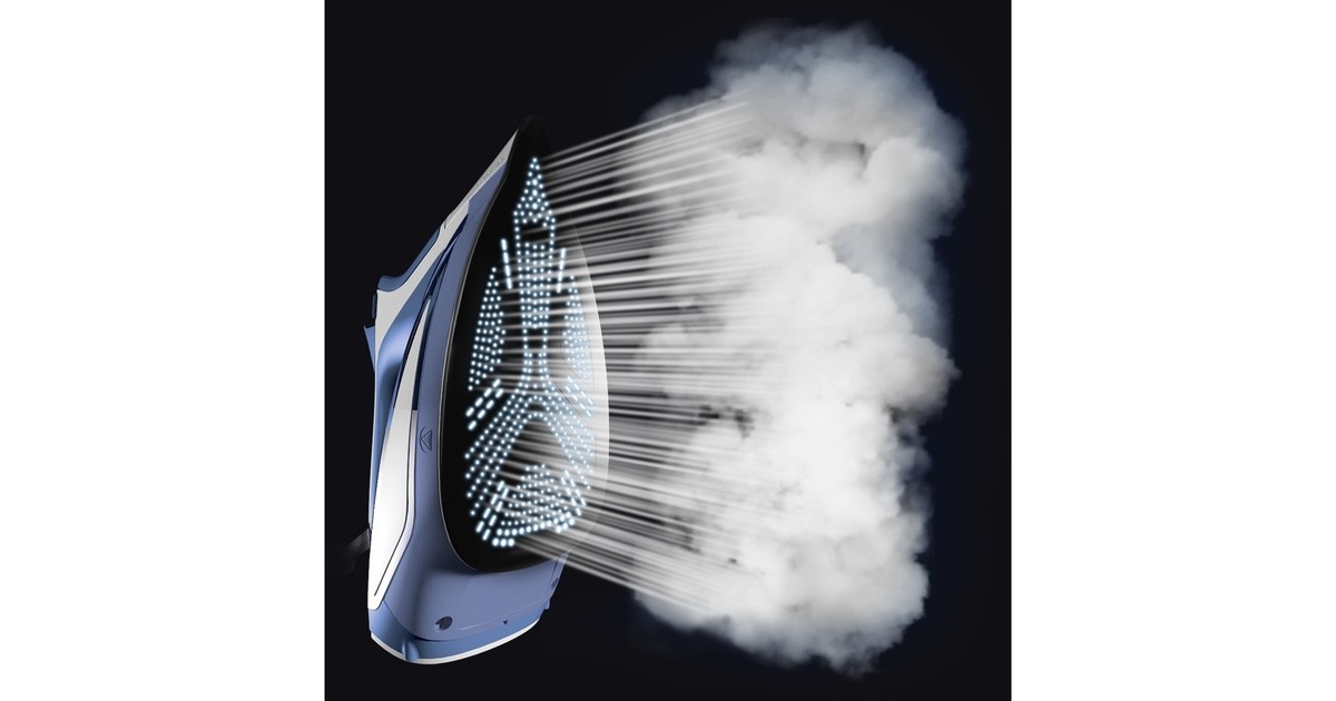 RowentaFocus Excel DW 5210 , Dampfbügeleisen(blau/weiß)