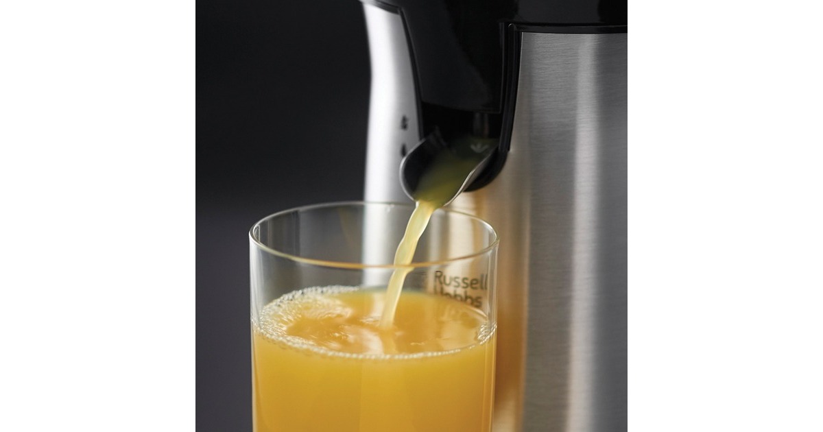 Russell Hobbs Classics Zirtruspresse 22760-56, Zitruspresse(edelstahl (gebürstet)/schwarz, Outlet)