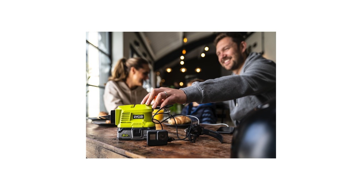 Ryobi 18 V ONE+ RY18BI150A-0 18, Wechselrichter(grün, ohne Akku und Ladegerät)